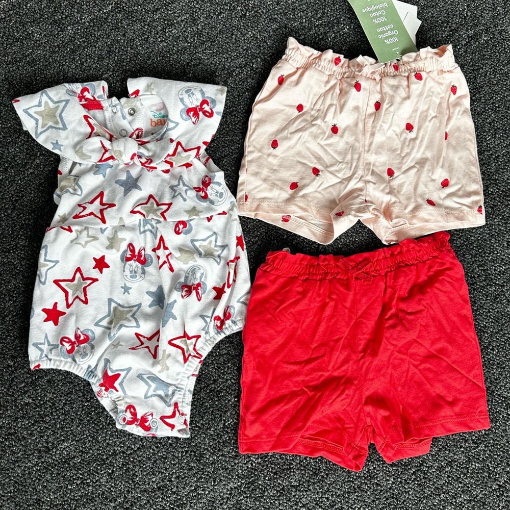 Like New Baby Girl Outfit Bundle Size 6-9 Months